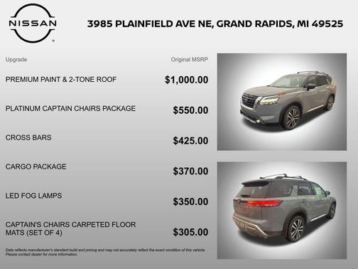 2025 Nissan Pathfinder Platinum 4WD