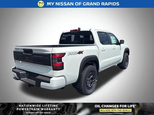 Glacier White 2026 Nissan Frontier PRO-4X