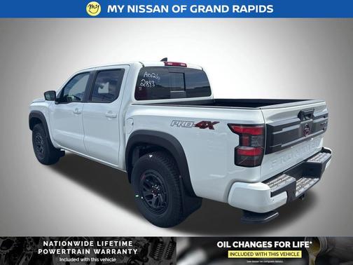 Glacier White 2026 Nissan Frontier PRO-4X