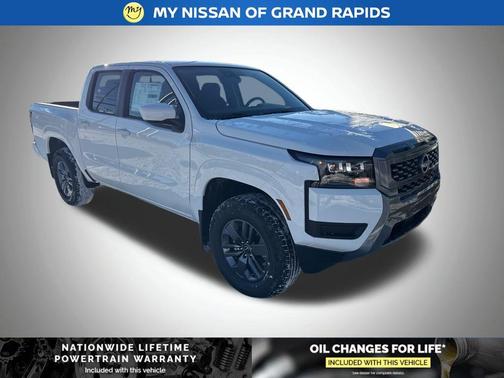 Glacier White 2026 Nissan Frontier SV
