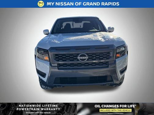 Glacier White 2026 Nissan Frontier SV