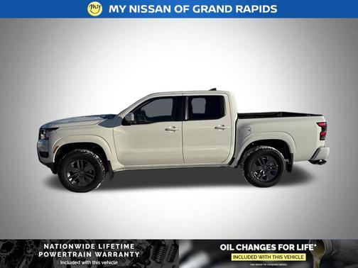 Glacier White 2026 Nissan Frontier SV