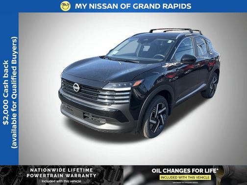 Super Black 2026 Nissan Kicks SV