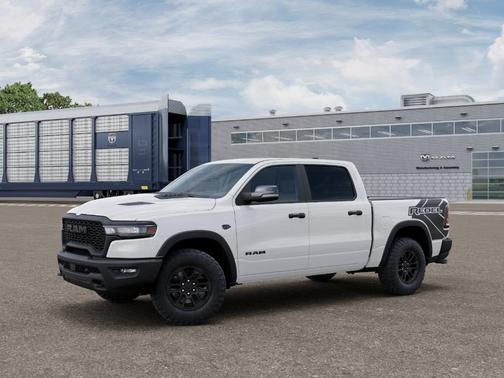 White 2027 RAM 1500 Rebel