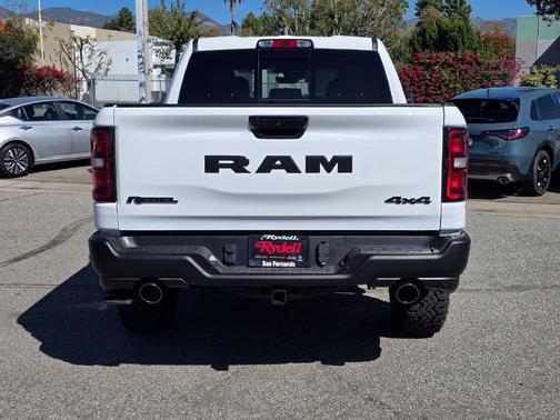 White 2027 RAM 1500 Rebel