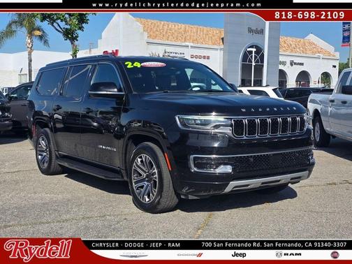 Black 2024 Jeep Wagoneer L Series II
