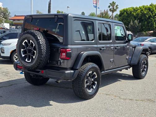 Gray 2024 Jeep Wrangler 4xe Rubicon