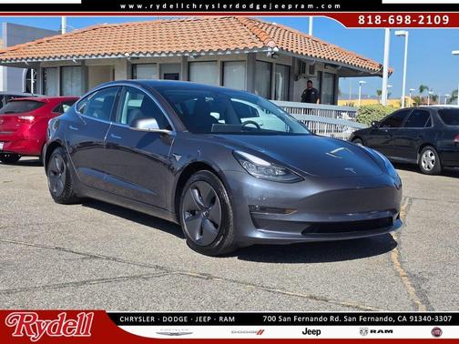 Blue 2020 Tesla Model 3 Standard Range Plus