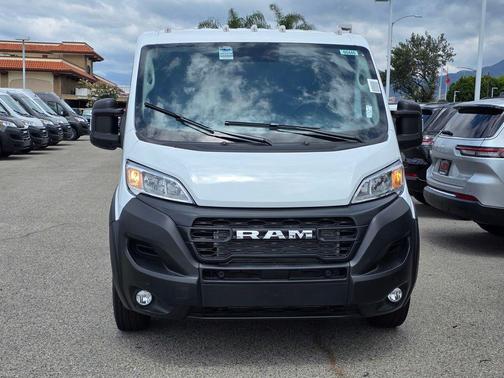 White 2026 RAM ProMaster 1500 Low Roof