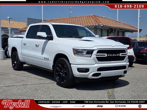 White 2024 RAM 1500 Laramie