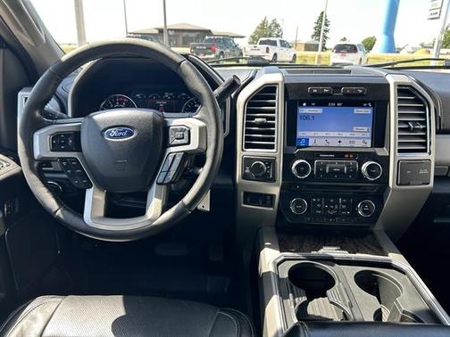 Black 2017 Ford F-350 Lariat Super Duty