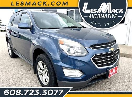 Blue 2016 Chevrolet Equinox LT