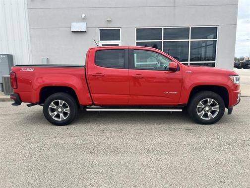 Red 2018 Chevrolet Colorado Z71