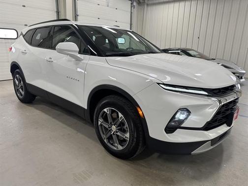 White 2025 Chevrolet Blazer LT SUV