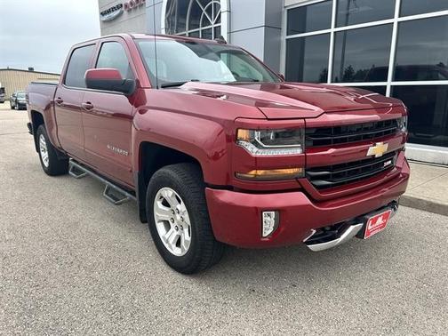 Red 2018 Chevrolet Silverado 1500 LT