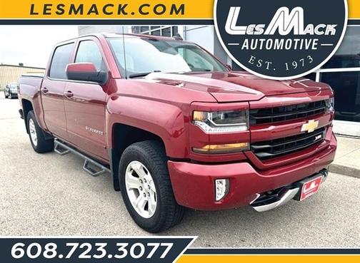 Red 2018 Chevrolet Silverado 1500 LT