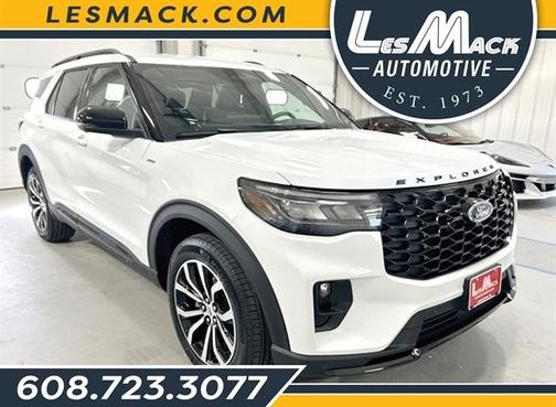 White 2026 Ford Explorer ST-Line SUV