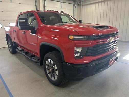 Red 2026 Chevrolet Silverado 2500 Custom Truck