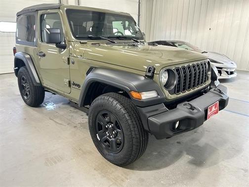 Green 2026 Jeep Wrangler Sport SUV