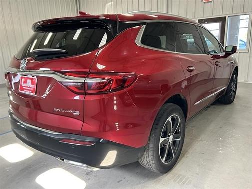 Red 2019 Buick Enclave Essence