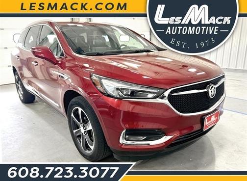 Red 2019 Buick Enclave Essence