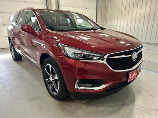 Red 2019 Buick Enclave Essence