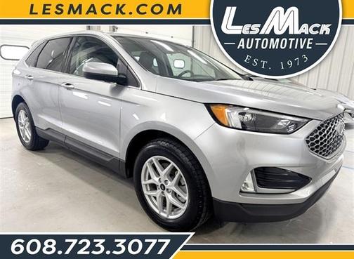 Silver 2024 Ford Edge SEL