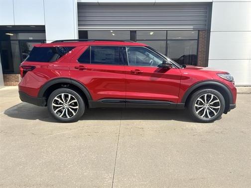 Red 2026 Ford Explorer ST-Line