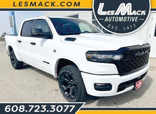 White 2026 RAM 1500 Big Horn Truck