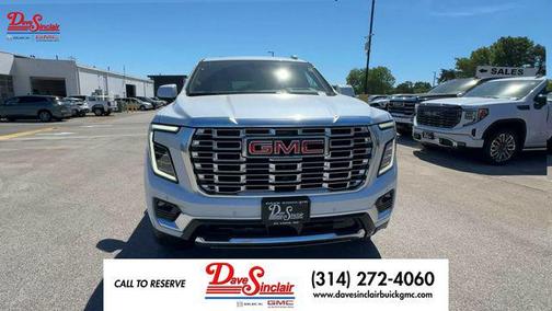 Glacier White Tricoat 2026 GMC Yukon Denali