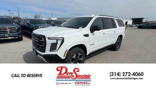 Summit White 2026 GMC Yukon XL 4WD AT4
