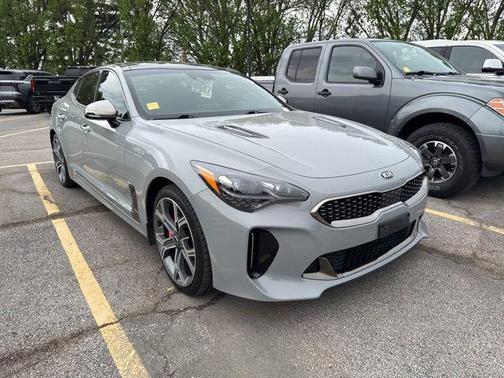 Ceramic Silver 2020 Kia Stinger GT1
