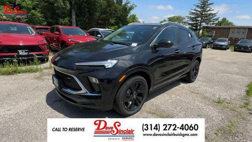 Ebony Twilight Metallic 2026 Buick Encore GX Sport Touring