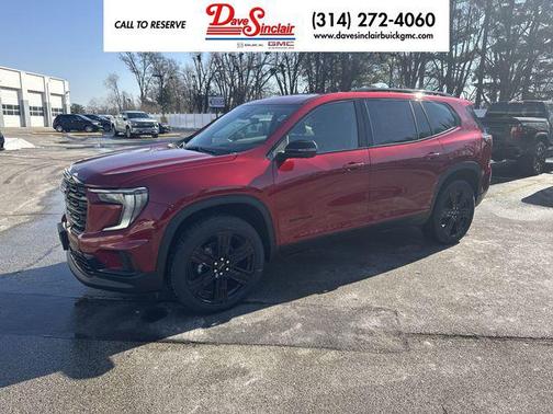 Volcanic Red Tintcoat 2026 GMC Acadia Elevation FWD