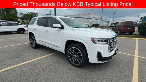 Summit White 2020 GMC Acadia Denali