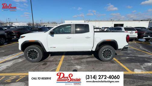 Summit White 2026 GMC Canyon AT4