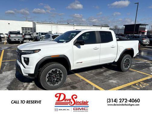 Summit White 2026 GMC Canyon AT4
