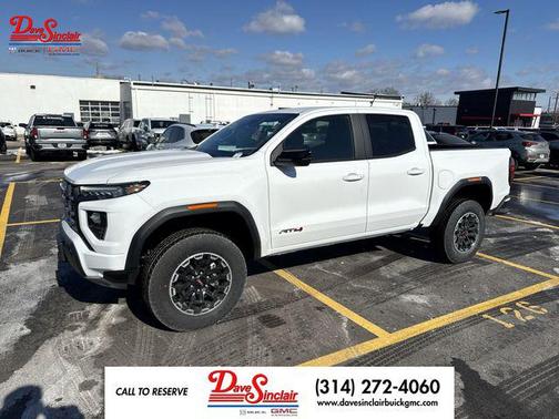 Summit White 2026 GMC Canyon AT4