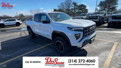 Summit White 2026 GMC Canyon AT4