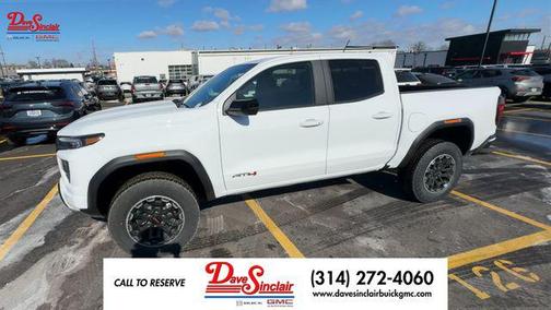 Summit White 2026 GMC Canyon AT4