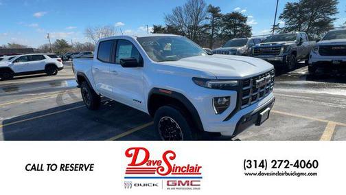 Summit White 2026 GMC Canyon AT4
