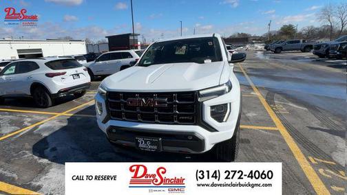 Summit White 2026 GMC Canyon AT4