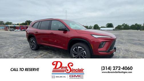 Cherry Red Tintcoat 2026 Buick Enclave Sport Touring