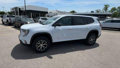 Glacier White Tricoat 2026 GMC Acadia AT4 AWD