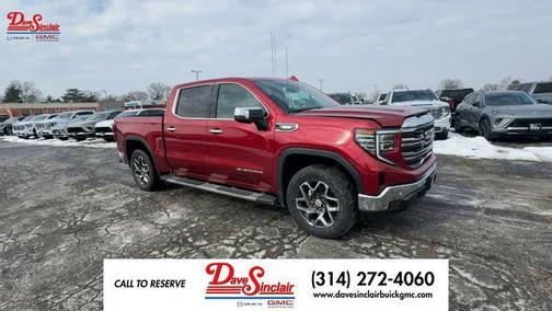 Volcanic Red Tintcoat 2026 GMC Sierra 1500 SLT