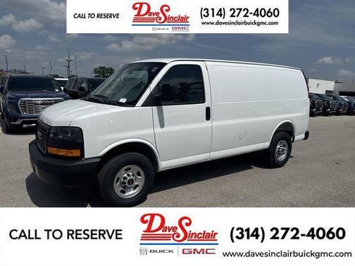 Summit White 2026 GMC Savana 2500 Work Van