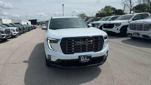 Glacier White Tricoat 2026 GMC Acadia Denali