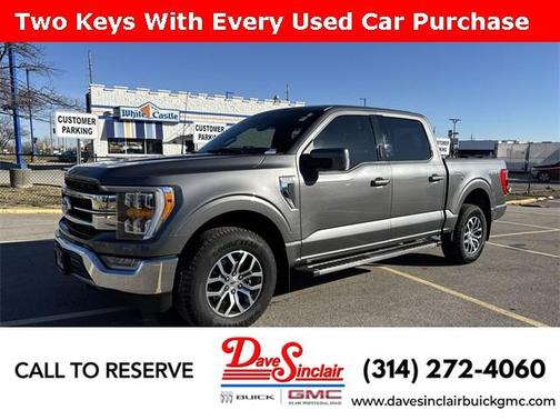 CARBONIZED GRAY METALLIC 2022 Ford F-150 Lariat Truck