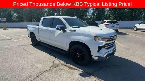 Summit White 2022 Chevrolet Silverado 1500 LTZ