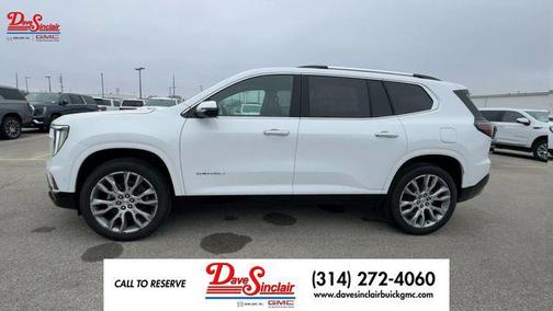 Summit White 2026 GMC Acadia Denali